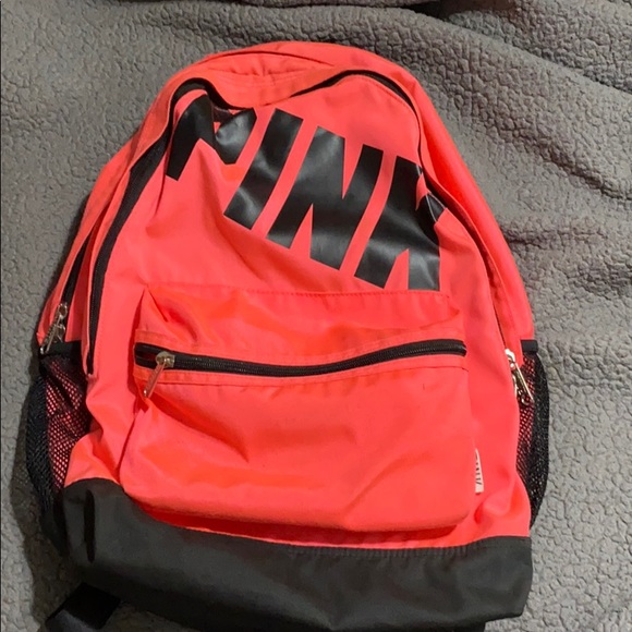 PINK Victoria's Secret Handbags - Hot pink Victoria’s Secret backpack